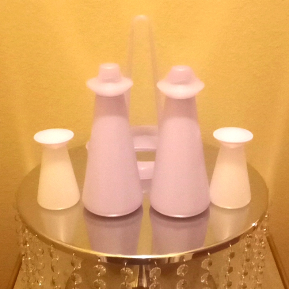Tupperware Impressions Condiment Cruet Caddy Set- 3352A-3 - Picture 6 of 12